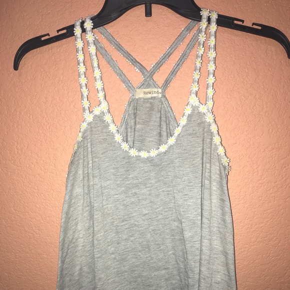 Cami grey tank top - Picture 2 of 5